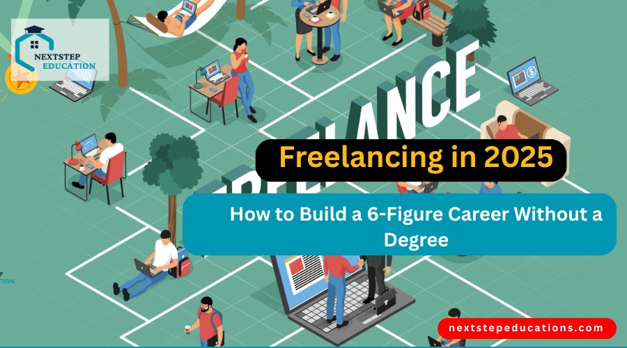 Freelancing in 2025 How to Build a 6-Figure Career Without a Degree