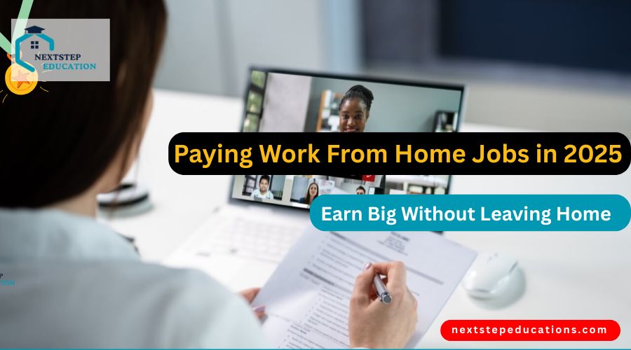 Top Paying Work From Home Jobs in 2025 Earn Big Without Leaving Home