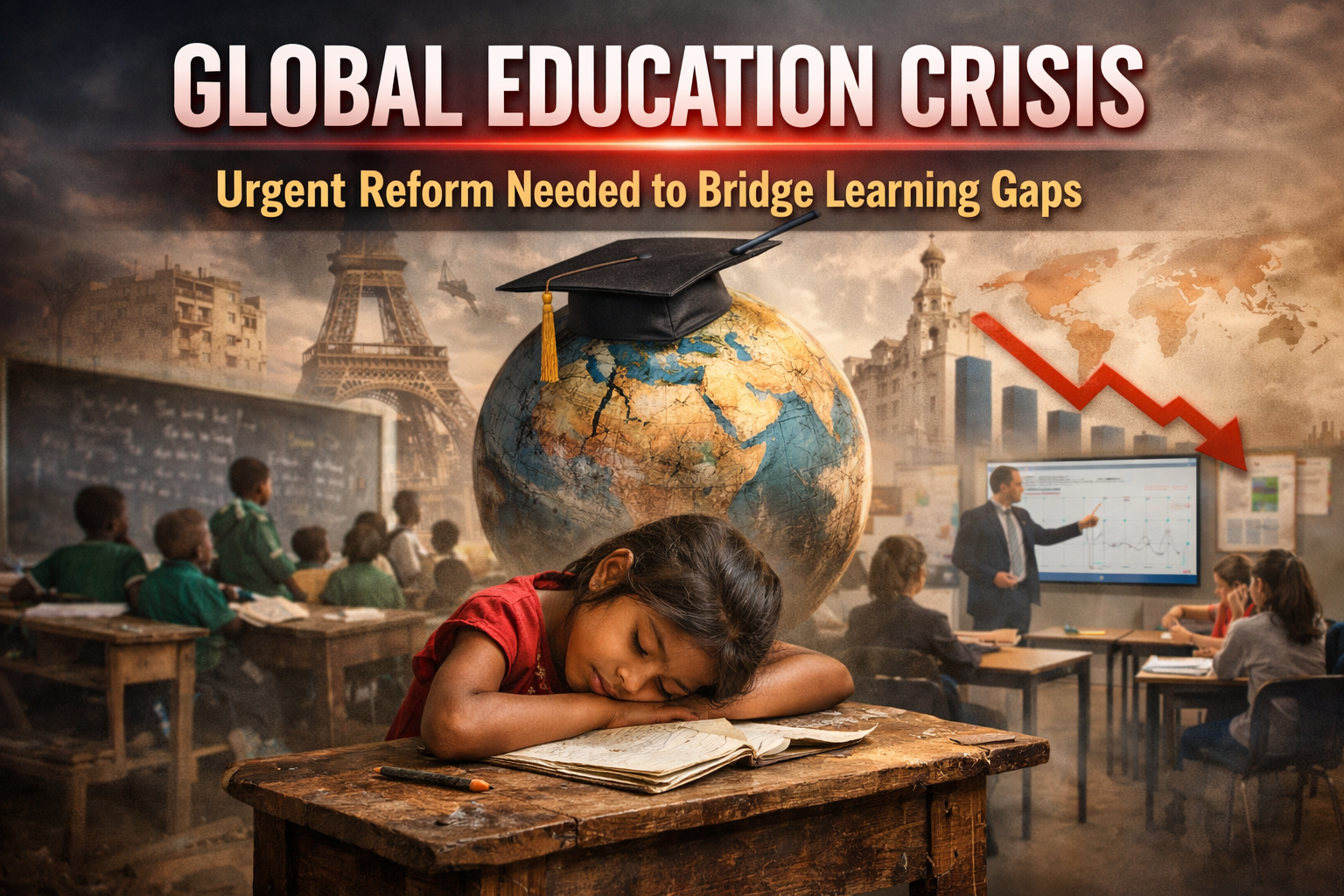 Global Education Systems Face Urgent Reform Amid Learning Gaps