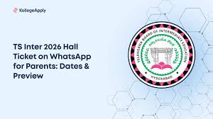 Telangana Board to Send Inter Exam 2026 Hall Tickets to Parents on WhatsApp